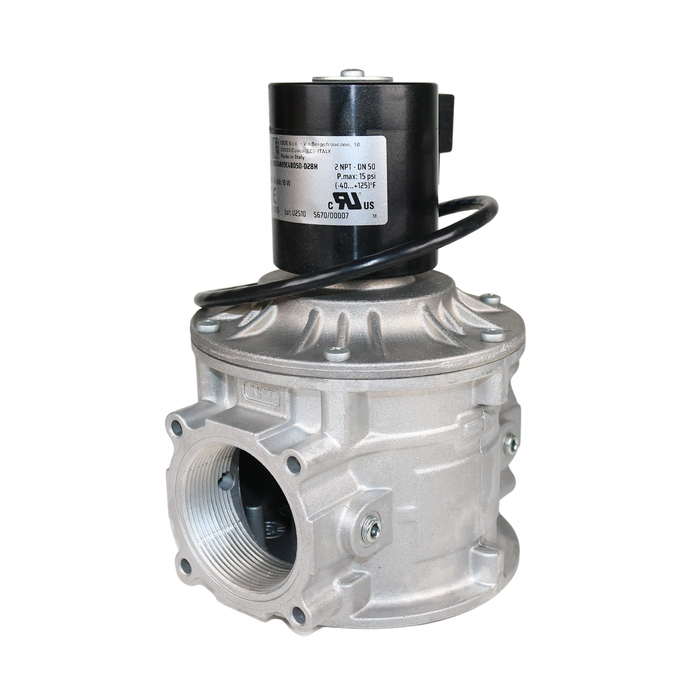 ODE MD74N09C4B050-D28H 24VDC Gas Shut-Off Solenoid Valve 2" NPT 2/2 WAY Normally Closed (N.C)