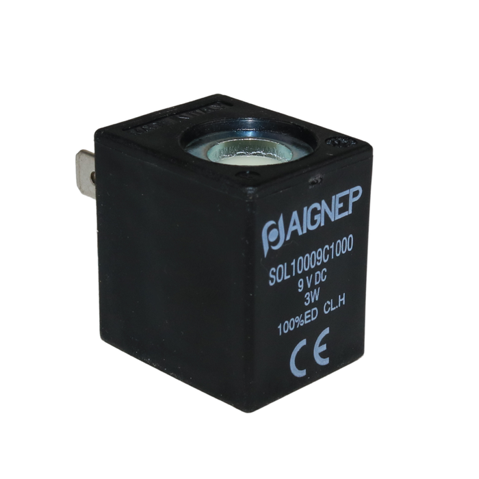 AIGNEP Solenoid Coil 9VDC 3W 22mm –  SOL1009C10000