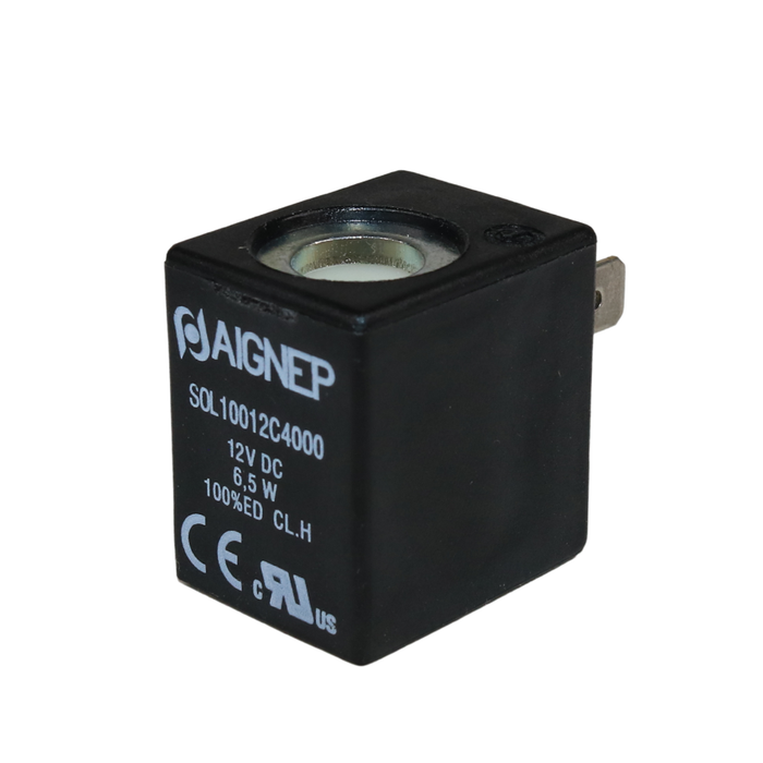 AIGNEP Solenoid Coil 12VDC 6.5W 22mm –  SOL10012C4000