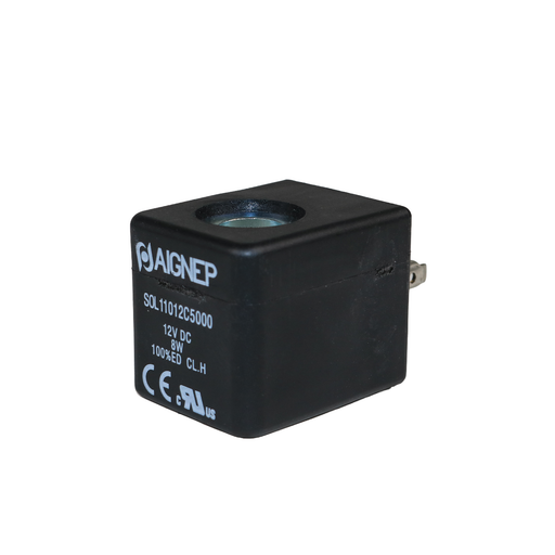 AIGNEP Solenoid Coil 12VDC 8W 30mm – SOL11012C5000