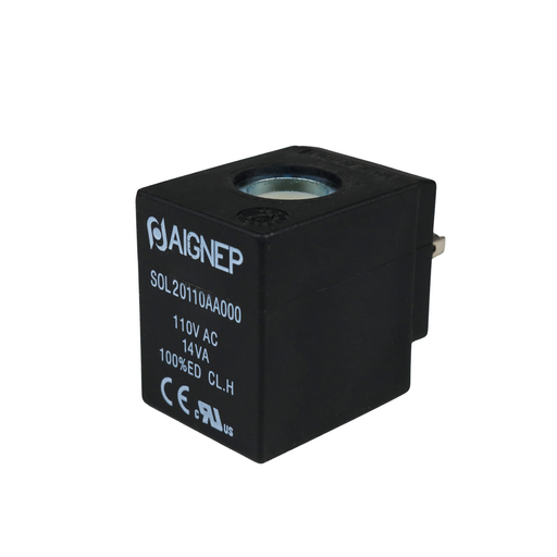 AIGNEP Solenoid Coil 110VAC 14VA 30mm -   SOL20110AA000