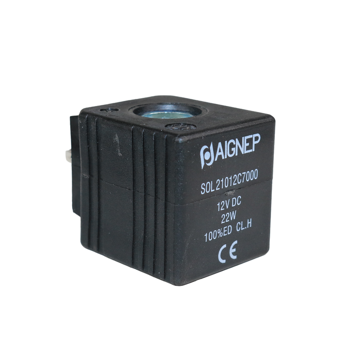 AIGNEP Solenoid Coil 12VDC 22W 36mm -  SOL21012C7000