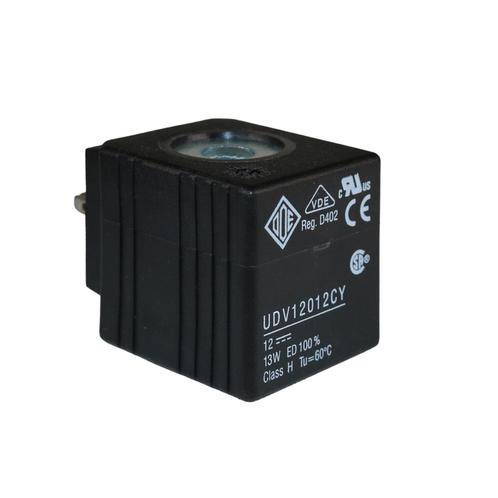 ODE Solenoid Coil 12VDC 36mm – UDV12012CY - ODE UDV coil