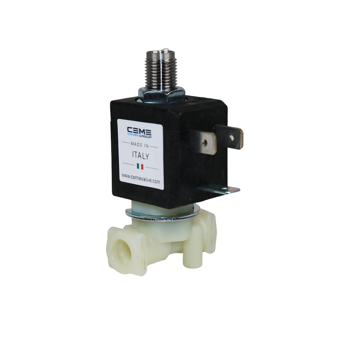 CEME V397VN10PR44 Solenoid Valve Fast Connection 3/2 WAY Normally Closed (N.C) (100-120VAC 60Hz)