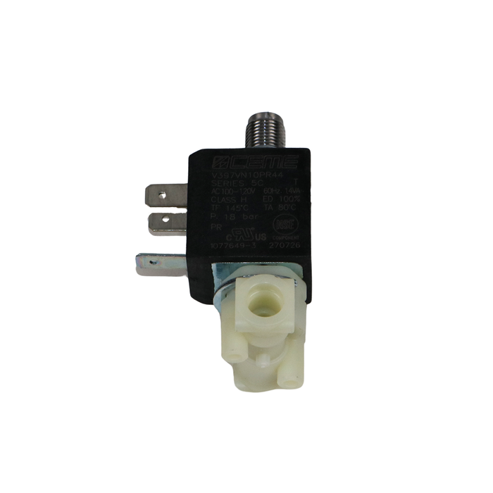 CEME V397VN10PR44 Solenoid Valve Fast Connection 3/2 WAY Normally Closed (N.C) (100-120VAC 60Hz)