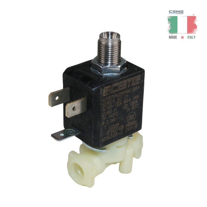 CEME V397VN25PMCR84 Solenoid Valve Fast Connection 3/2 WAY Normally Closed (N.C) (24VDC) (Copy)