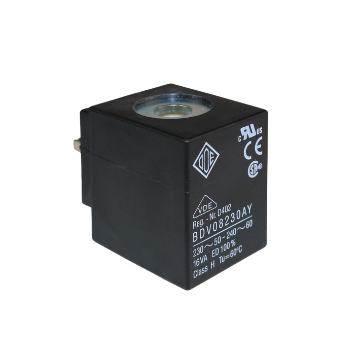 ODE Solenoid Coil 240VAC 30mm – BDA08240AS