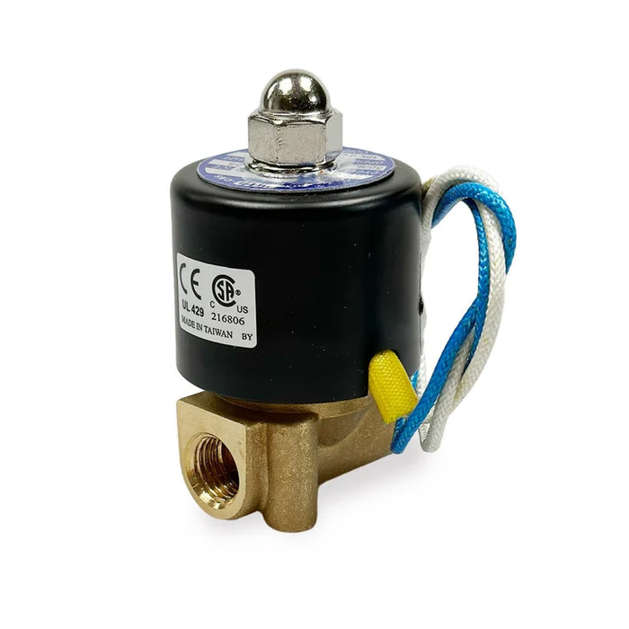 UniD | UD-8 Válvula solenoide de 2/2 vías, normalmente cerrada (NC), 1/4" NPT (orificio de 6 mm) 