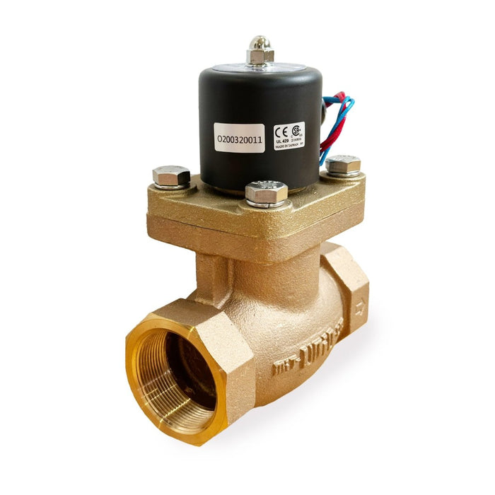 UniD | US-50 2" NPT 2/2 Way Normally Closed (N.C) Solenoid Valve