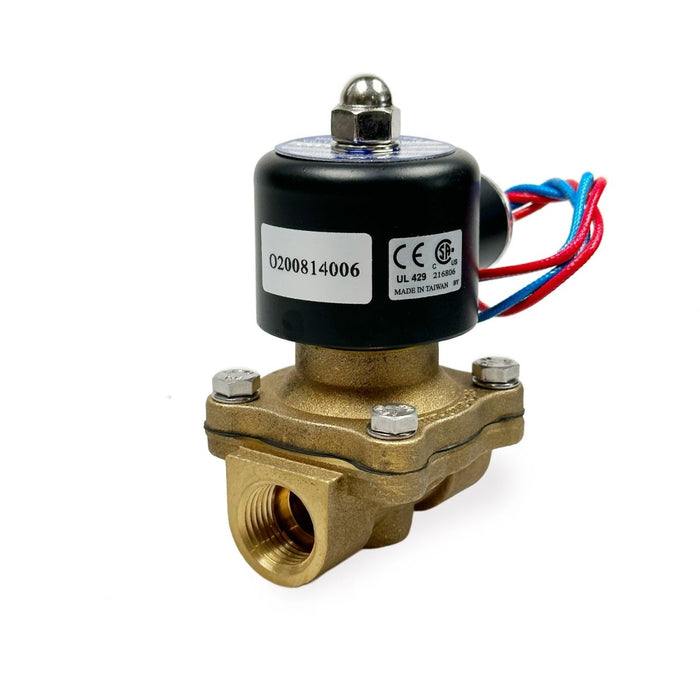 UniD | UV-20 3/4" NPT 2/2 Way Normally Closed (N.C) Vacuum Solenoid Valve