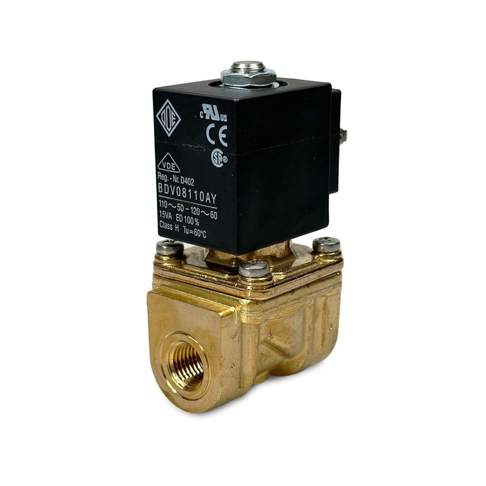 ODE | 21EN2K0B105 Solenoid Valve 1/4" NPT N.C 2/2 WAY - Solenoid Valve - ODE