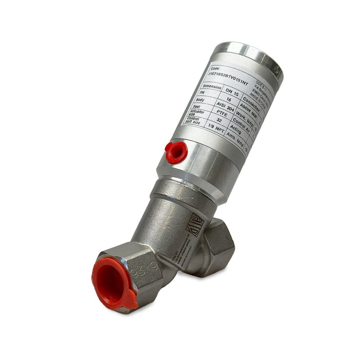 ODE | 21EZ1BS2BTV0151NT Angle Seat Valve 1/2" NPT N.C 2/2 WAY - Angle Seat Valve - ODE