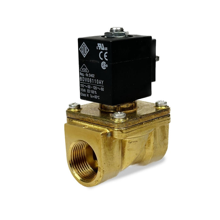 ODE | 21H9KB180 Solenoid Valve 3/4" BSP N.C 2/2 WAY - Solenoid Valve - ODE