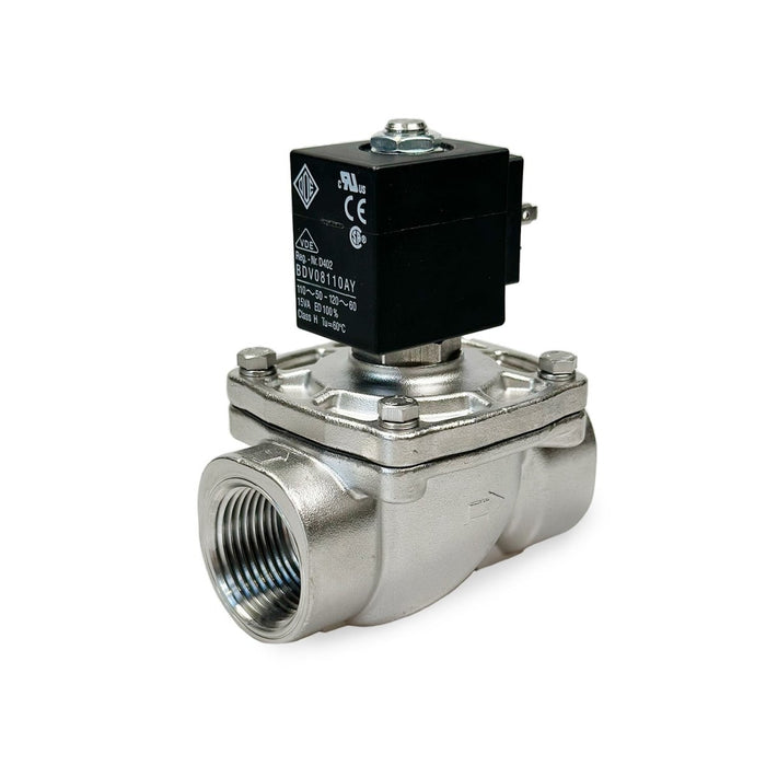 ODE | 21IN6K1V250-IH Solenoid Valve 1" NPT N.C 2/2 WAY - Solenoid Valve - ODE