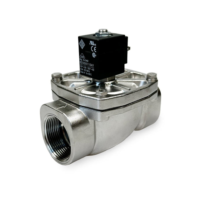 ODE | 21IN8K1V400-IHS Solenoid Valve 1-1/2" NPT N.C 2/2 WAY - Solenoid Valve - ODE