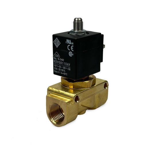 ODE | 21PW4F0T120 Solenoid Valve 1/2" BSP N.O 2/2 WAY - Solenoid Valve - ODE