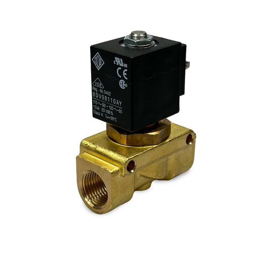 ODE | 21PW4K0T120 Solenoid Valve 1/2" BSP N.C 2/2 WAY - Solenoid Valve - ODE