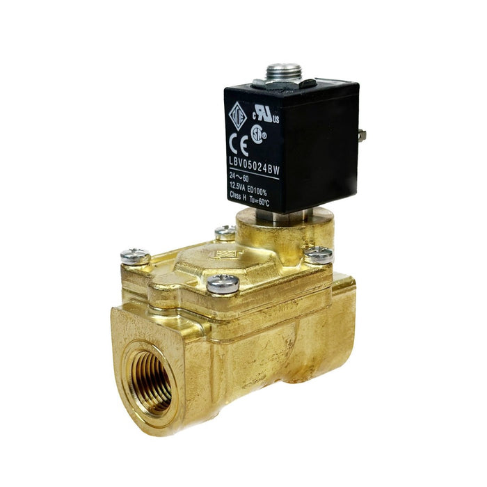 ODE | 21WN3R0E130 Solenoid Valve 3/8" NPT N.C 2/2 WAY - Solenoid Valve - ODE